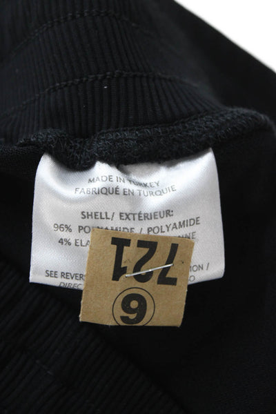Theory Unisex Black Jogger Sweatpants Zip Size M