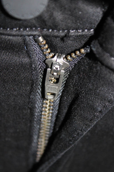 L Agence Womens Ankle Skinny Black High Rise Jeans Size 27