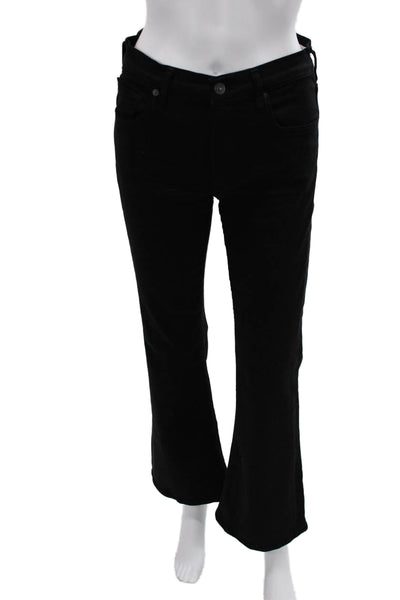 Citizens of Humanity Women Black Mid Rise Jeans 30 Inseam Size 27