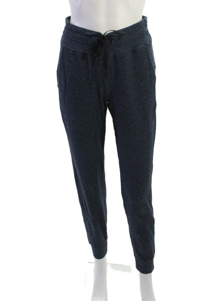 Lululemon Unisex Joggers Dark Blue Drawstring Size 4