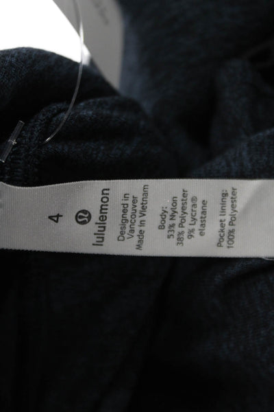 Lululemon Unisex Joggers Dark Blue Drawstring Size 4