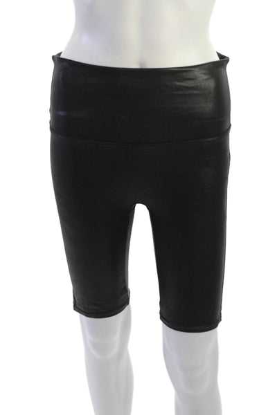 SPANX® Unisex Biker Shorts Black Size L