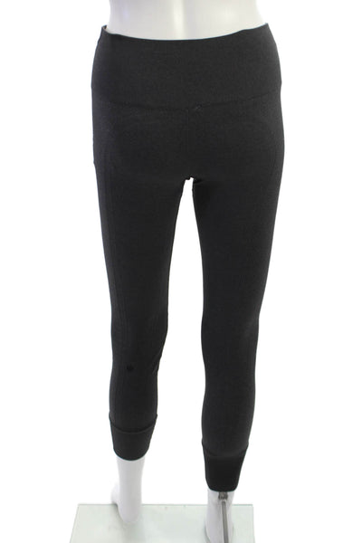 Lululemon Womens Black Nylon Blend Ankle Leggings Size 6