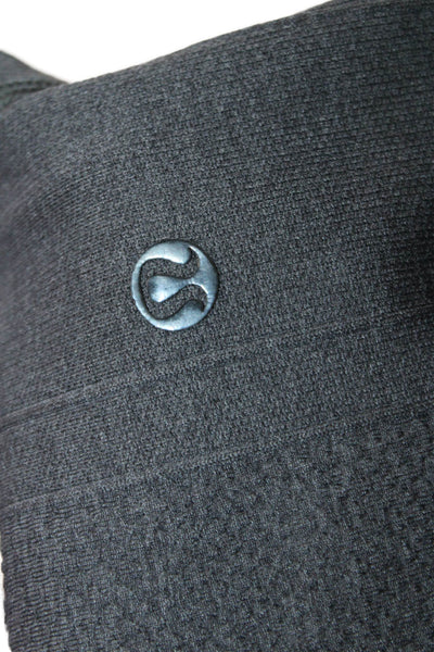 Lululemon Womens Black Nylon Blend Ankle Leggings Size 6
