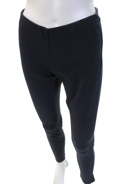 Theory Womens Black Wool Blend Ankle Jeggings Size 2