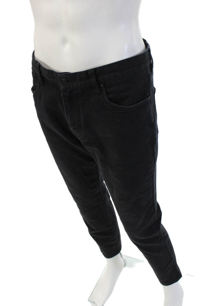Vince Mens Skinny Tapered Black Jeans Size 32