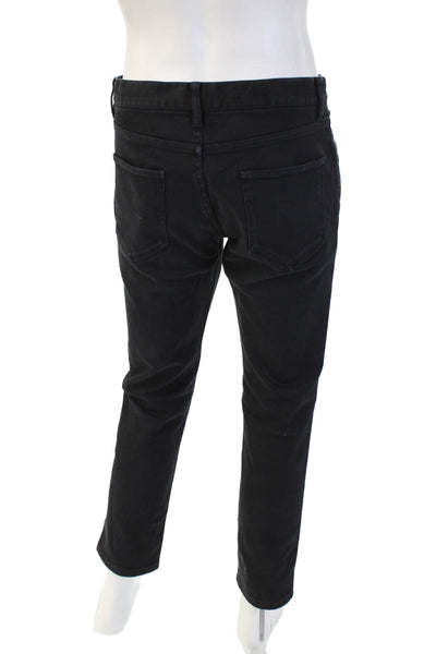 Vince Mens Skinny Tapered Black Jeans Size 32