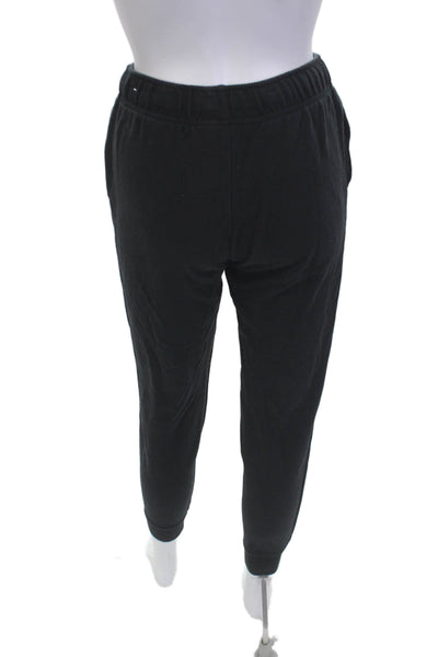 Nike Womens Black Jogger Sweatpants Drawstring Size XS