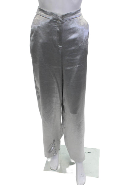 Vince Camuto Womens Gray Dress Pants Polyester Zip Inseam 32 Size 6
