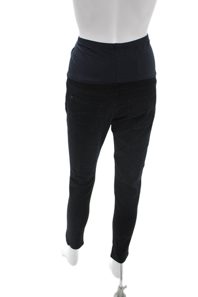 James Jeans Womens Black High Rise Jegging Pants Maternity 65% Cotton Size 26