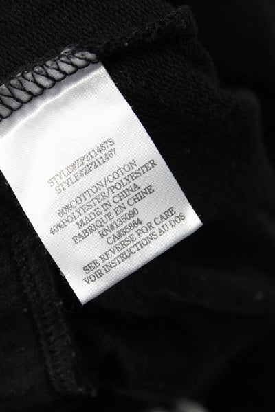 Z Supply Womens Paperbag Ankle Pants Black Size M