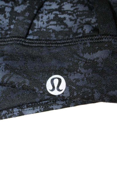 Lululemon Womens Tops Black Scoop Neck Sleeveless Nylon Solid Size 6