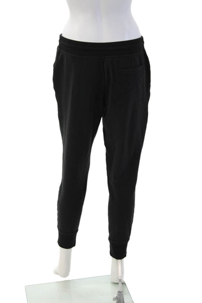 Vineyard Vines Womens Jogger Sweatpants Black Drawstring Designer Size S
