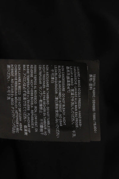 Balenciaga Womens Jersey T-Shirt Black Cotton Crew Neck Short Sleeve Size M