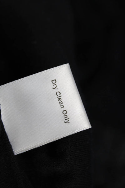 Night Cap Women Bodycon Sheath Black Square Neck Sleeveless Dress Size S