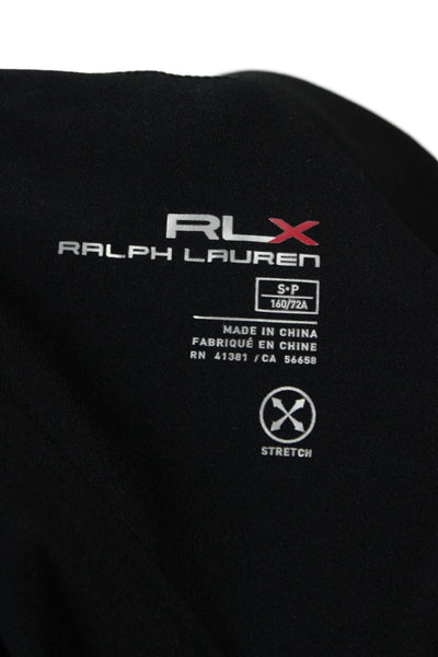 RLX Ralph Lauren Womens Black Graphic Print Mini Pencil Skort Petite Size S
