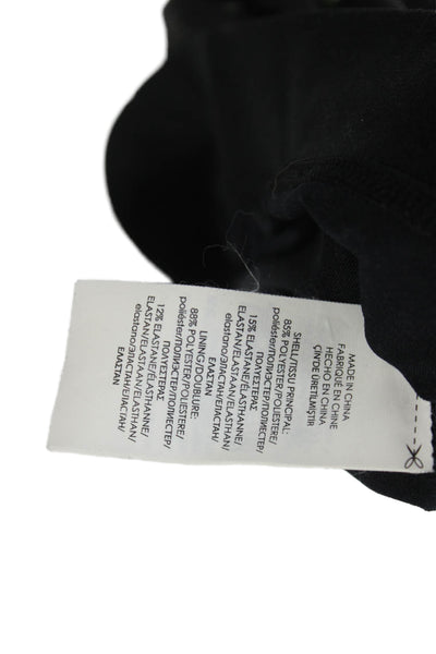 RLX Ralph Lauren Womens Black Graphic Print Mini Pencil Skort Petite Size S