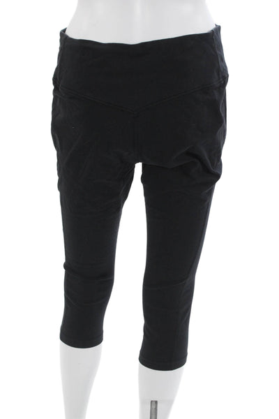 Nike Women Capri Leggings Black College Size L