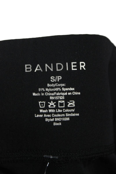 Bandier Women Ankle Jegging Black Petite Size S