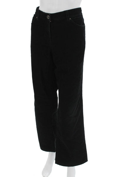 Saks Fifth Avenue Womens Black High Rise Jeans 97% Cotton Stretch Size 12