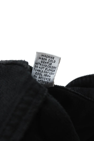 Saks Fifth Avenue Womens Black High Rise Jeans 97% Cotton Stretch Size 12