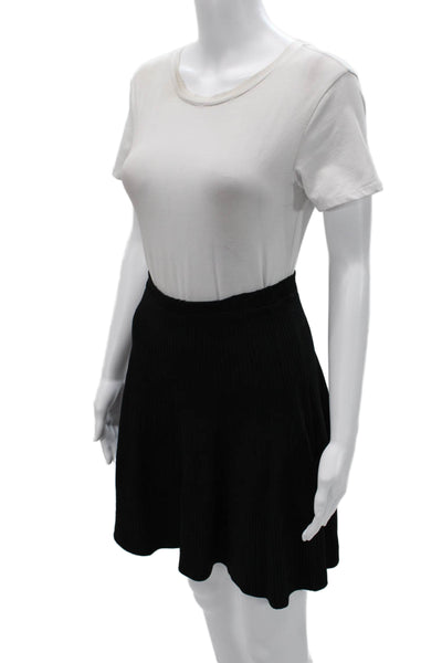 Kerisma Womens A-Line Skater Skirt Black Size L
