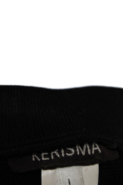 Kerisma Womens A-Line Skater Skirt Black Size L