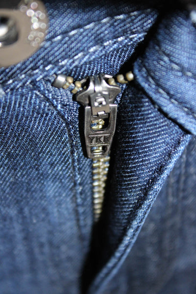 DL1961 Womens Ankle Skinny Jeans Dark Blue Low Rise Size 27