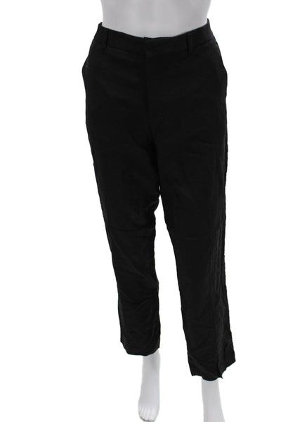 Essentiel Antwerp Womens Ankle Dress Pants Black Size 38