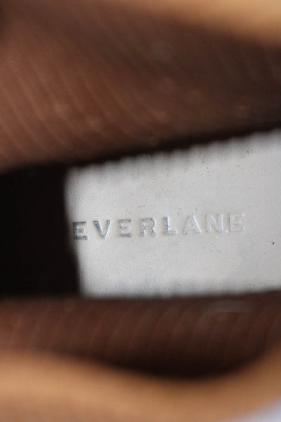 Everlane Womens Stretch Square Toe Ankle Boots Brown Size 9.5