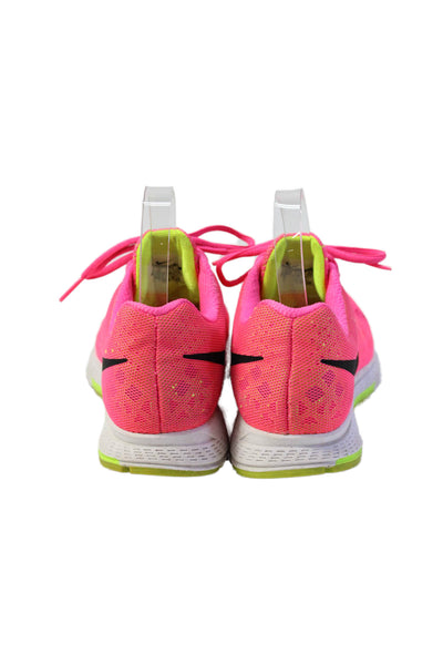Nike Womens Mesh Detail Lace Up Athletic Sneakers Neon Pink Size 6.5