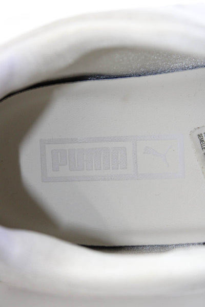 Puma Womens Suede Panel Athletic Sneakers Light Beige Size 6