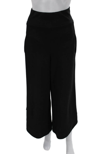 Joseph Ribkoff Womens Cropped Dress Pants Black Nylon Size 0