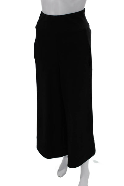 Joseph Ribkoff Womens Cropped Dress Pants Black Nylon Size 0