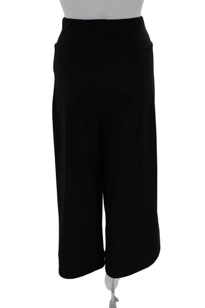 Joseph Ribkoff Womens Cropped Dress Pants Black Nylon Size 0