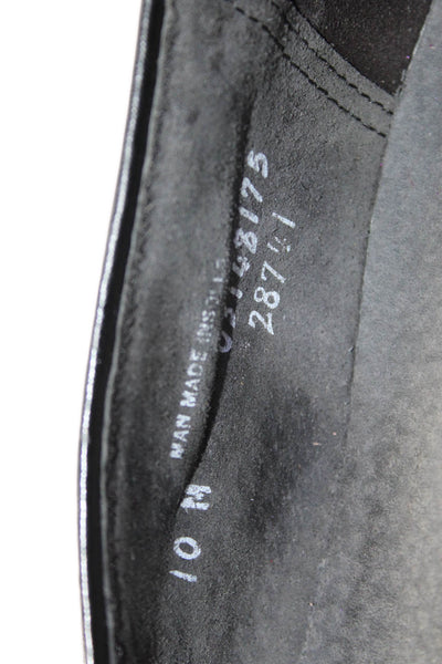 Bostonian Mens Patent Leather Tassel Dress Shoe Loafers Black Size 10 Medium