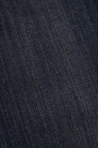 Paige Womens Skinny Ankle Dark Blue Jeans Size 26