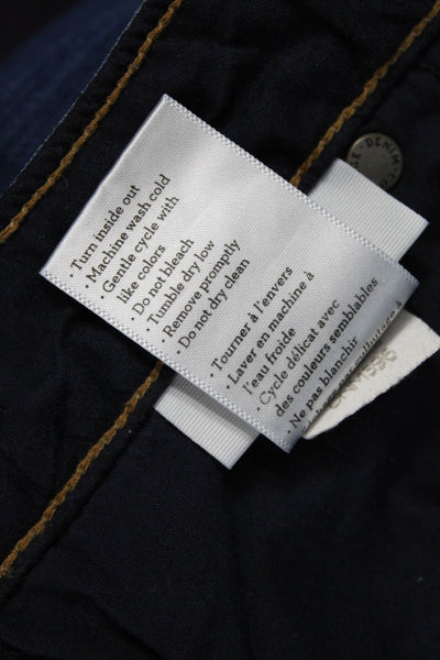 Paige Womens Skinny Ankle Dark Blue Jeans Size 26