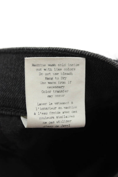 Rag & Bone Mens Skinny Jeans Black Button Fly Size 32