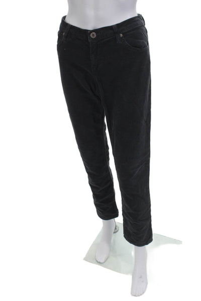AG Womens Black Cropped Pants Size 31