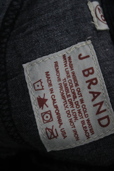 J Brand Womens Dark Blue Cotton Spandex Jegging Pants Button Size 28
