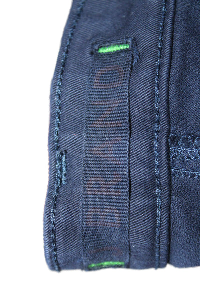 J Brand Womens Dark Blue Cotton Spandex Jegging Pants Button Size 28