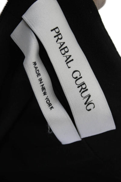 Prabal Gurung Womens Straight Pencil Skirt Black Wool Size 10