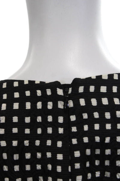 Jason Wu Womens Black Wool Sheath Dress Knee Length Long Sleeve Buckle Size S