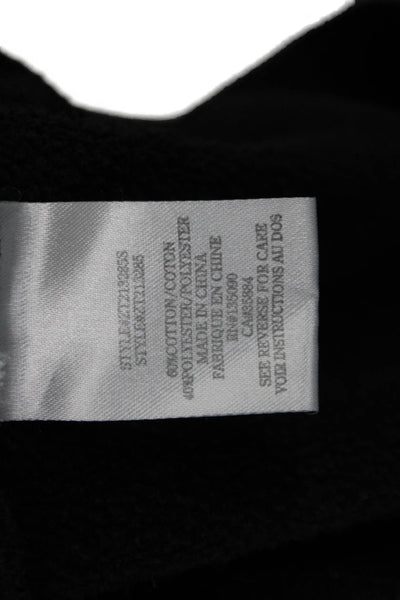 Z Supply Womens Pullover Sweatshirt Black Size L