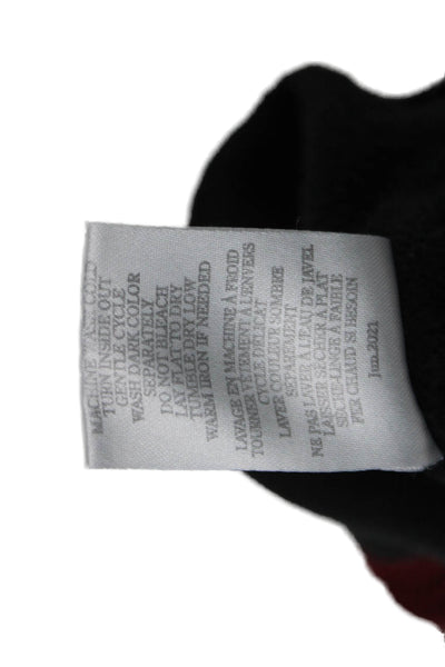 Z Supply Womens Pullover Sweatshirt Black Size L