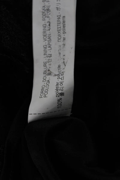 Zara Basic Womens Shift Mini Dress Black Size S