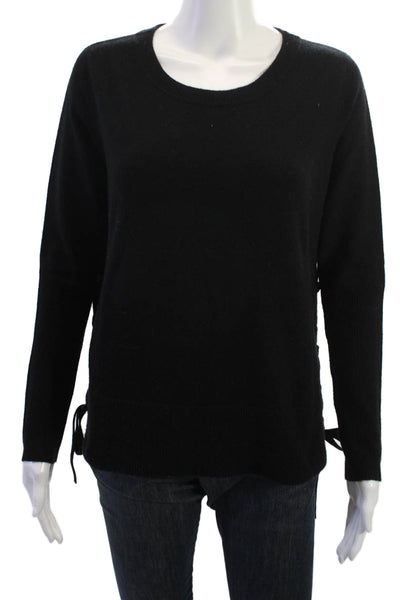 Dtlm Repeat Women Pullover Sweater Black Wool Cashmere Size XS