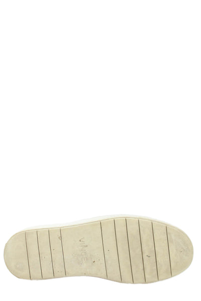 Vince Womens Geometric Print Slide On Sneakers Black White Size 8 Medium