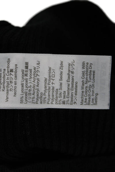 J Crew Womens Basic Collared Short Sleeve Black Polo Size XS